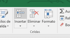 Agregar o eliminar filas en Ms Office Excel